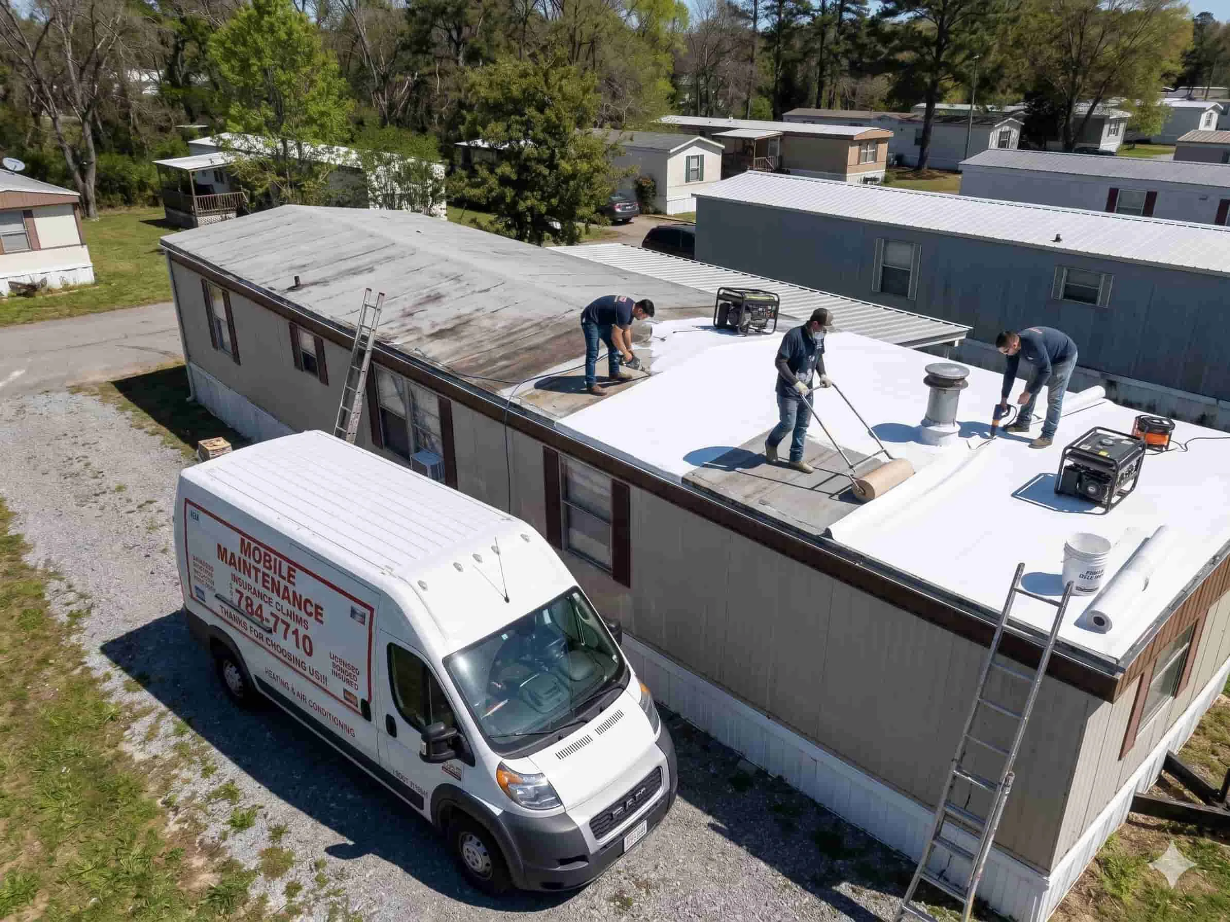 Mobile Home Roof Repair in Anoka County, Minnesota and Ramsey County, Minnesota
