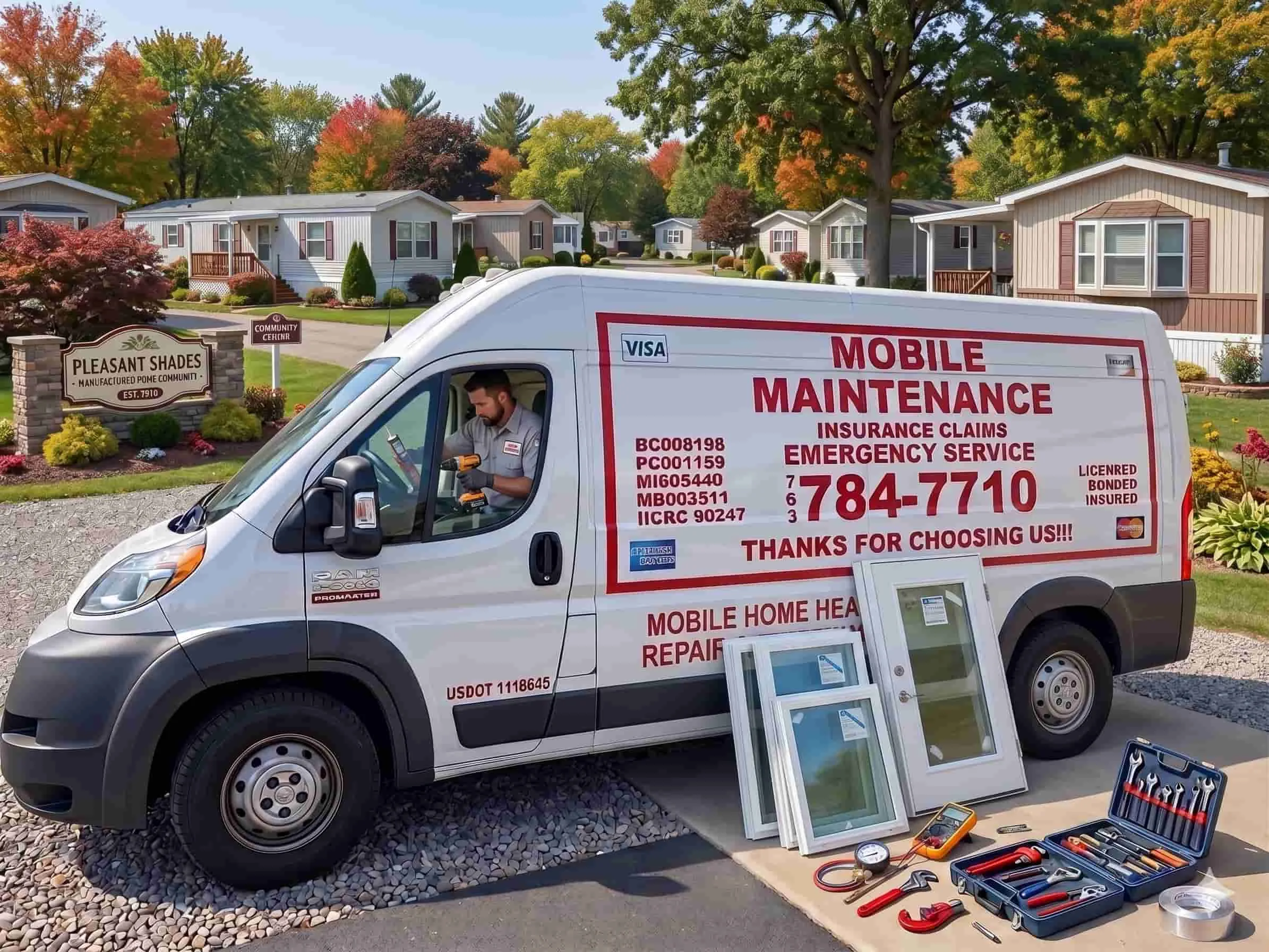 Mobile Home Windows and Doors in Anoka County, Minnesota and Ramsey County, Minnesota